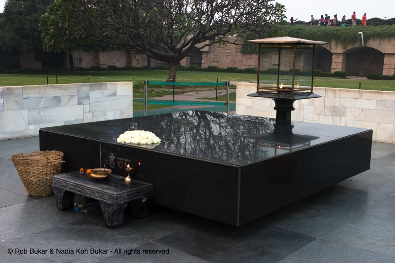 Memorial at Site of Mahatma Gandhi's assassination, Delhi