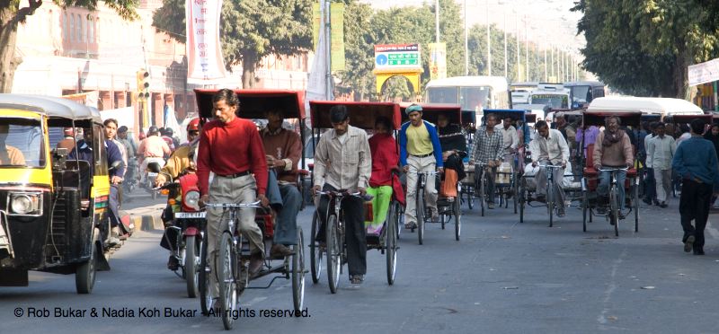 Street of Rickshaws, Jaipur