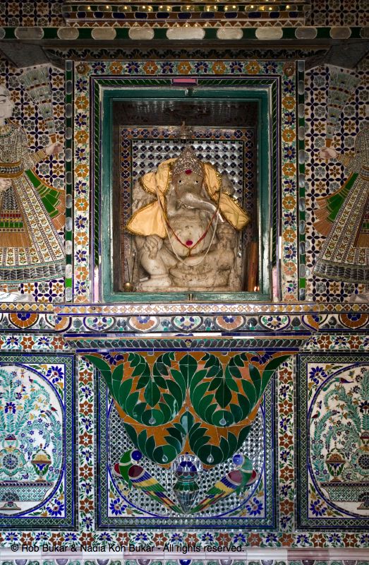 Elephant Statue Inside City Palace, Udaipur