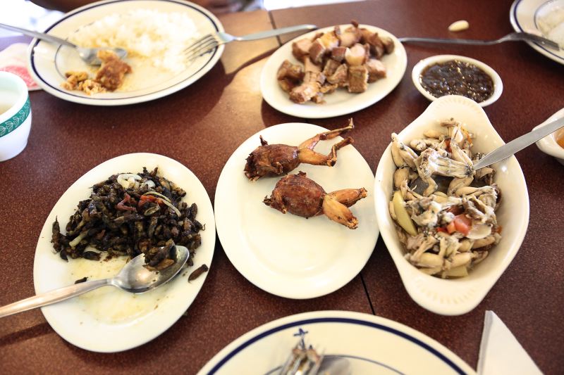 Bugs, Frogs, and Lechon for Lunch