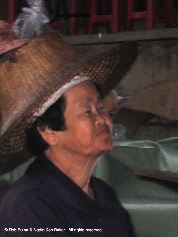Woman at Floating Market, Thailand