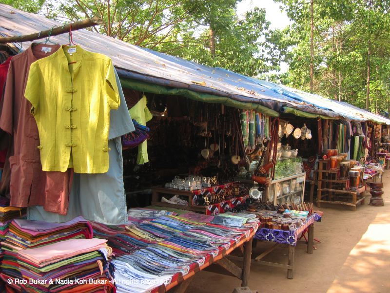 Shops, Angkor Wat