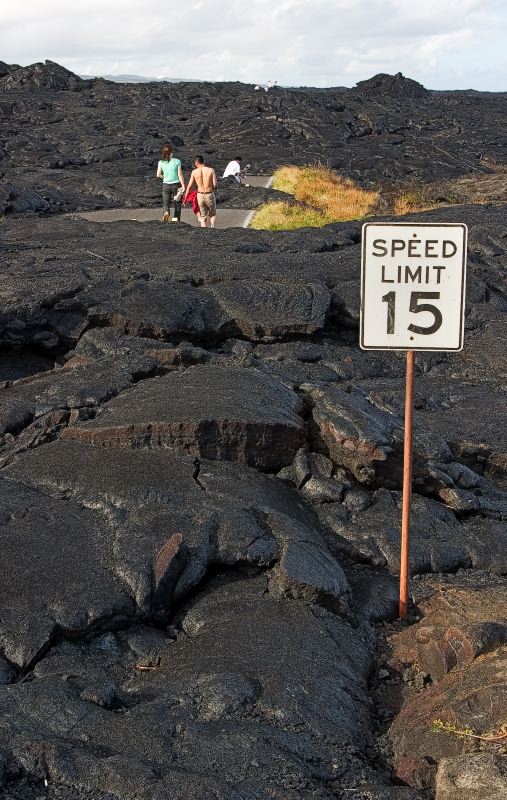 Kilauea lava flow