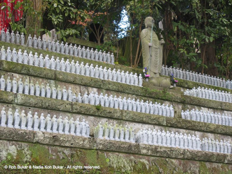 Jizo Statues, Hase Kannon Temple, Kamakura