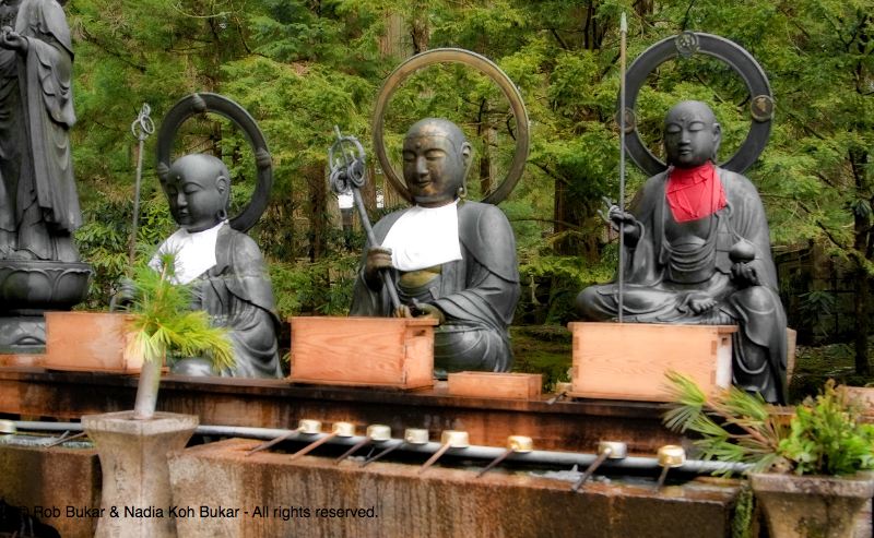 Shingon Buddhist Statues, Mount Koya, Wakayama Prefecture