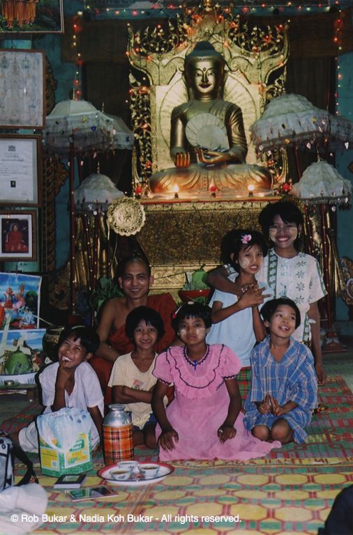 Children with Monk
