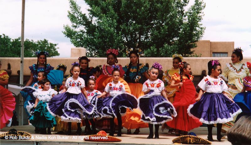 Mexican Dancers, Santa Fe