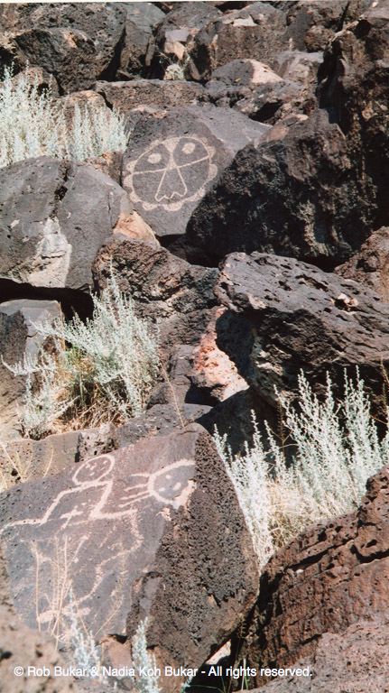 Petroglyphs Outside Albuquerque