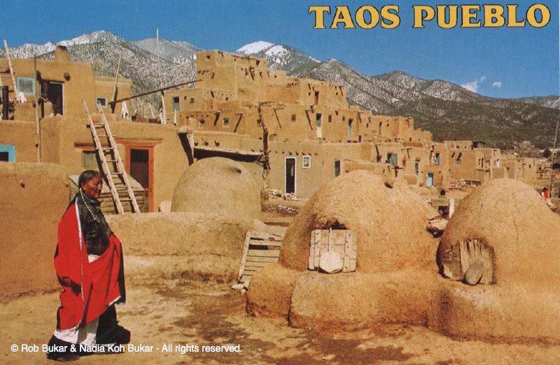 Taos Indian Reservation, Postcard