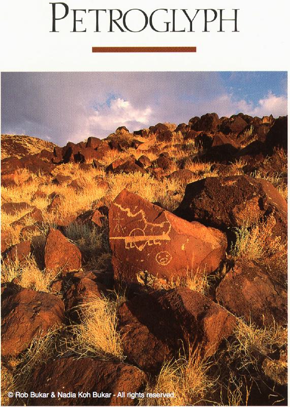 Petroglyph, Postcard