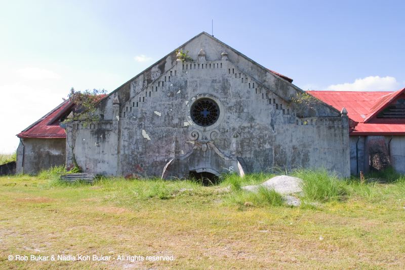San Guillermo buried by Pinatubo Volcano 