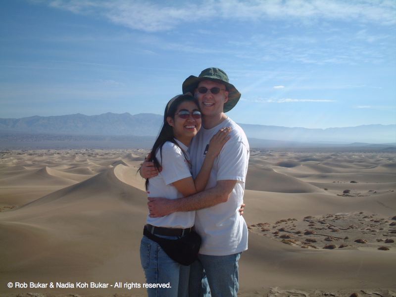 Rob and Nadia, Death Valley