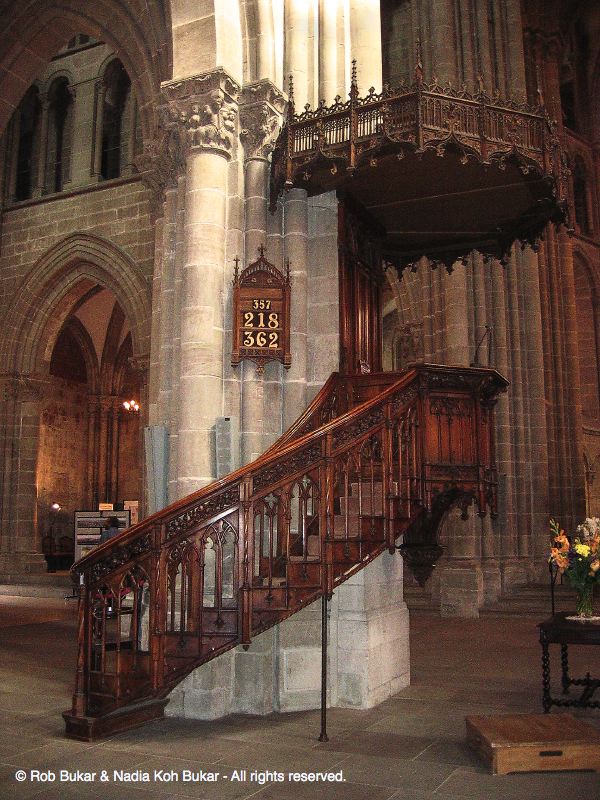 Stairs Inside Church, Saint Germain Church, Geneva
