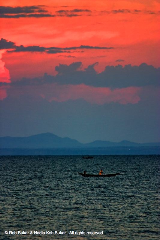 Speke Bay, Lake Victoria, Sunset
