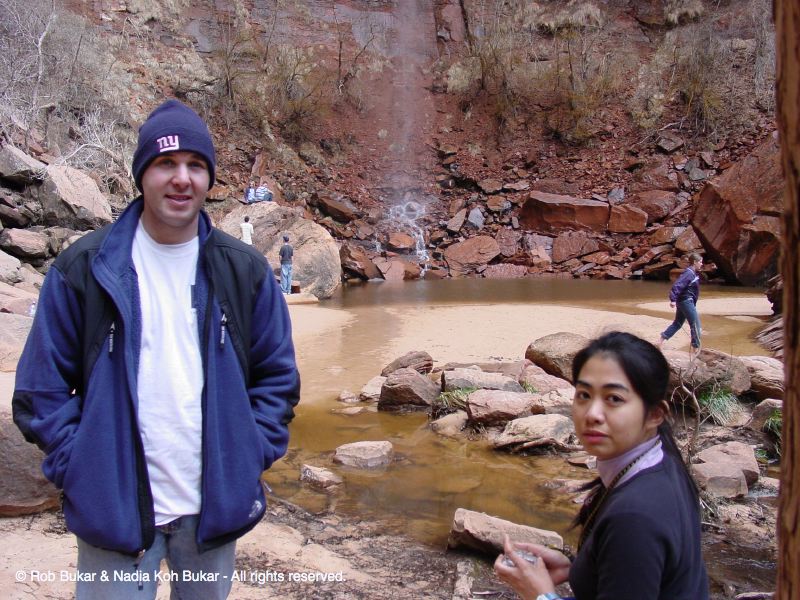 Rob and Nadia, Zion National Park